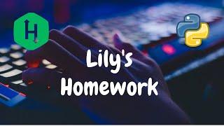 163 - Lily's Homework | Sorting | Hackerrank Solution | Python