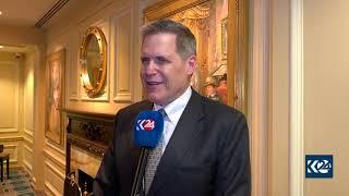 U.S. Ambassador to Iraq Matthew H. Tueller speaks to Kurdistan 24