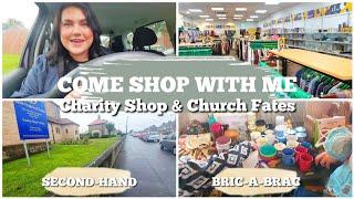 Come Shop With Me for Second Hand & Bric-a-brac! PLUS Haul | Charity Shops & Church Summer Fates ️