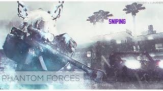 Phantom Forces sniper gameplay.