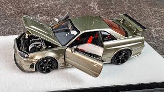 NISSAN SKYLINE GTR R34  NISMO TUNE 1/64 PGM