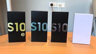 Unboxing: Samsung Galaxy S10, S10+ & S10e (Deutsch) | SwagTab