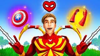 Fortnite but with SUPERHERO HEARTS!