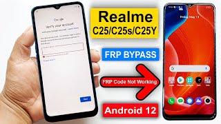 Realme C25/C25s/C25y Frp Bypass Android 12 | New Trick 2023 | Realme C25/C25s/C25y Gmail Lock Remove