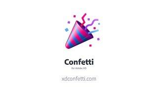 Confetti for Adobe XD - by Yummygum