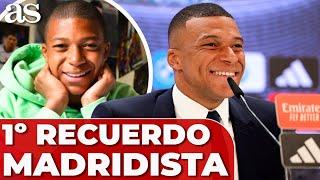 KYLIAN MBAPPÉ desvela su PRIMER RECUERDO MADRIDISTA | PRESENTACIÓN REAL MADRID