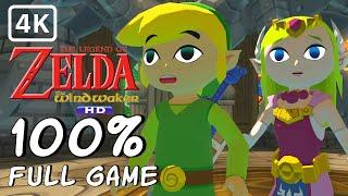 Zelda: The Wind Waker HD (WiiU) - FULL GAME 100% Walkthrough - Full Gameplay