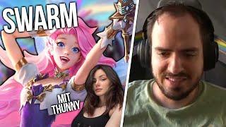 Seraphine mit 1000 Projektilen! | SWARM Mode mit Thunny!