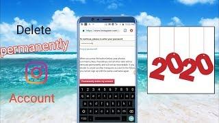 how to delete instagram account permanently | Instagram account permanently delete kaise kare 2020