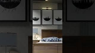 Bedroom Interior Design #shortvideo #shorts