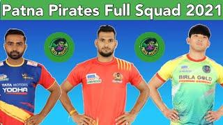 Patna Pirates Full Squad 2021|PKL 2021 Patna Pirates Full Squad