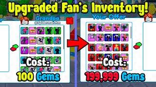 I Spent 150K Gems To Upgrading My Fan's Inventory In Toilet Tower Defense!