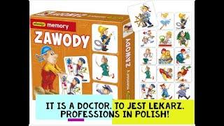 To jest lekarz. Names of professions in Polish. Polish Mastery