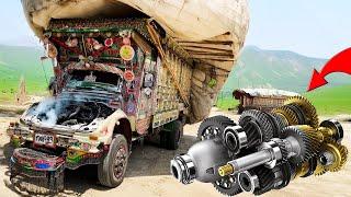 Pakistani Truck Crank Shaft Repair | Roadside Diesel Engine Fix