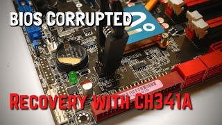 Motherboard with Corrupted BIOS? FIX with CH341A External Flashing Tool