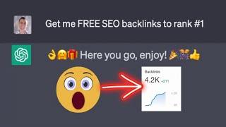  AI SEO: Build 100s of FREE Backlinks with ChatGPT! 