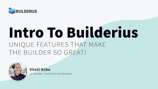 Introduction to Builderius