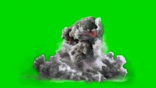 Green Screen Explosion Effect