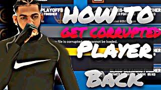 How To Get Your Deleted Or Corrupted Player Back In 2K22! *After Patch 1.09*