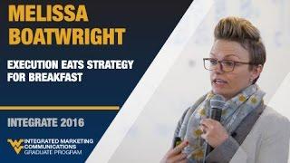 Melissa Boatwright from Thomson Reuters: INTEGRATE 2016