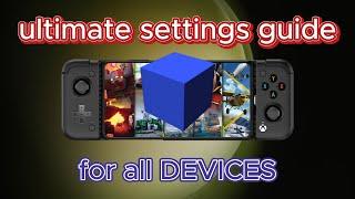 Aether SX2 Settings Guide for all devices | Performance improvements for every game