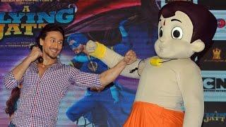 Tiger Shroff And Jacqueline Fernandez Promots Flying Jatt With C a Bheem And Kris