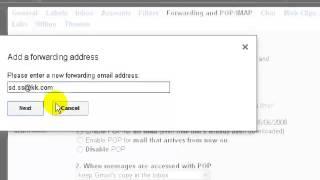 How to auto forward mails in gmail