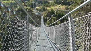 Ischgl Hängebrücken und Walk of Lyrics (spektakuläre Wanderung Tirol / Österreich)