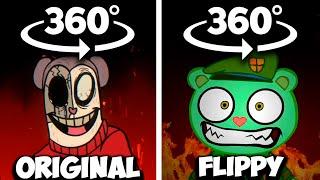 360º VR Fnf Twiddlefinger Original vs Happy Tree Friends