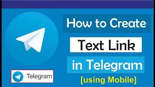 How to create text link in Telegram