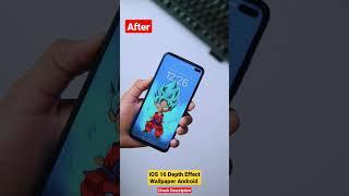 iOS 18 Depth Effect Wallpaper On Xiaomi Download #shorts #ios18 #apple