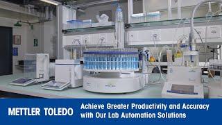 Laboratory Automation Solutions by METTLER TOLEDO