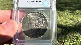 1926-S Peace Dollar ICG MS62 PL S$1 Featured Rare Coin