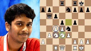 Pranav Outsmarts Ohanyan with the Levitsky Attack