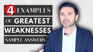 What Are Your Greatest Weaknesses? - 4 Sample Answers