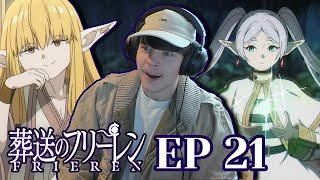 FRIEREN VS. DENKEN!! || Frieren: Beyond Journey's End Episode 21 Reaction!!