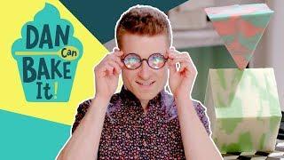 Dan Bakes an Optical Illusion Cake Challenge #1 | Dan Can Bake It | Food Network