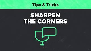 After Effects Tips & Tricks - Sharpen The Corners