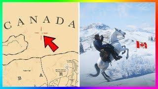 How To Get To CANADA In Red Dead Redemption 2! (RDR2 SECRET Part Of The Map)