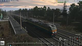 Trainz 2019, Карта Балезино - Мосты, Сценарий - 628 пассажирский