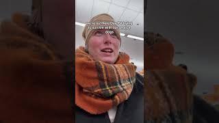 shopping with service dogs turns into disaster #servicedog #dog #youtubeshorts #ytshorts #fyp