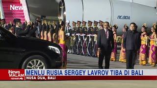 Menlu Rusia Sergey Lavrov Tiba di Bali Gantinkan Vladimir Putin #iNewsMalam 13/11