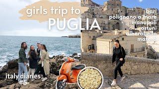 PUGLIA Travel Vlog! Bari, Polignano a Mare, Monopoli, Ostuni, Alberobello & Matera | Italy Vlogs #5