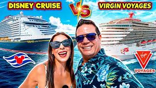 THE DISNEY CRUISE and VIRGIN VOYAGES: They are the same | The Truth Will Surprise You | Zorito an...