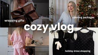 VLOG: cozy week at home, shopping , decorating