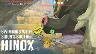 Breath of the Wild: Swimming Class | Hinox can Swim | GONE WRONG!