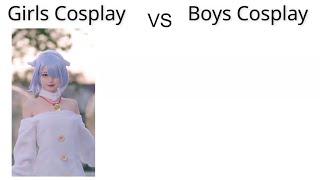 Girls Cosplay Vs Boys Cosplay