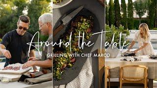 Expert Tips For Outdoor Table Styling & Grilling | Around the Table With Syd, Shea, and Chef Marco