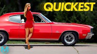 10 Quickest Muscle Cars of the 1970s  | What They Cost Then vs. Now