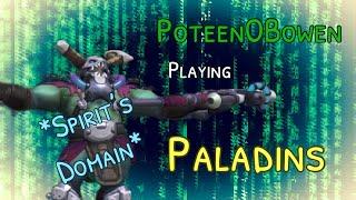 Poteen plays Paladins, Grohk *Spirit's Domain* Build with music by me (Christopher Bowen) 12-26-22